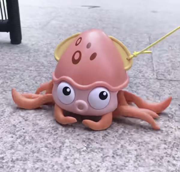 水陸電動八爪魚丸玩具 Electronic octopus (crawl on ground & swim in water).    