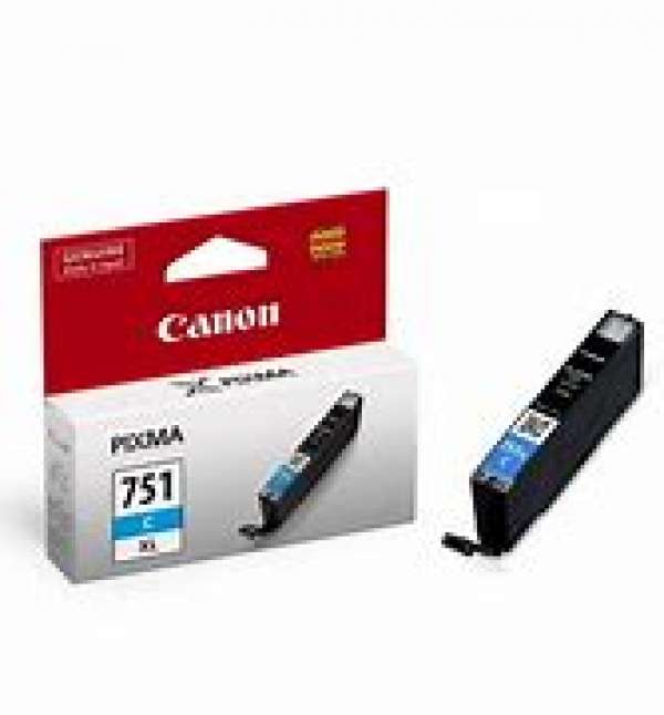 原裝Canon CLI-751XL (高容量)(藍墨) 墨盒 Original Canon CLI-751XL (High Cap) (Cyan) ink cartridge