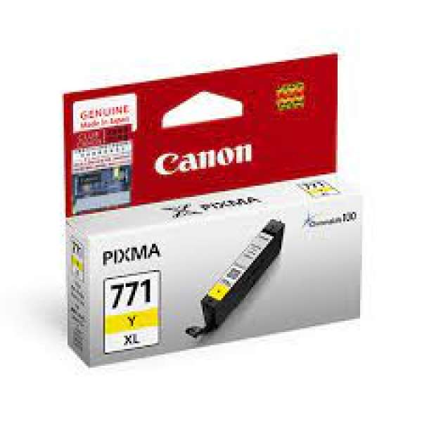 原裝 Canon CLI-771XL (高容量) (黃墨)墨盒 Original Canon CLI-770XL (High Cap)(Yellow) ink cartridge