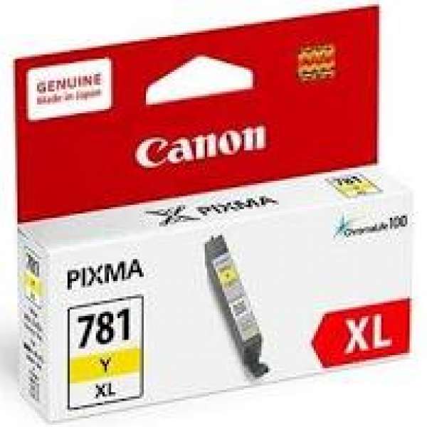 原裝 Canon CLI-781XL (高容量) (黃墨) 墨盒Orginal Canon CLI-781XL (High Cap) (Yellow) ink cartridge