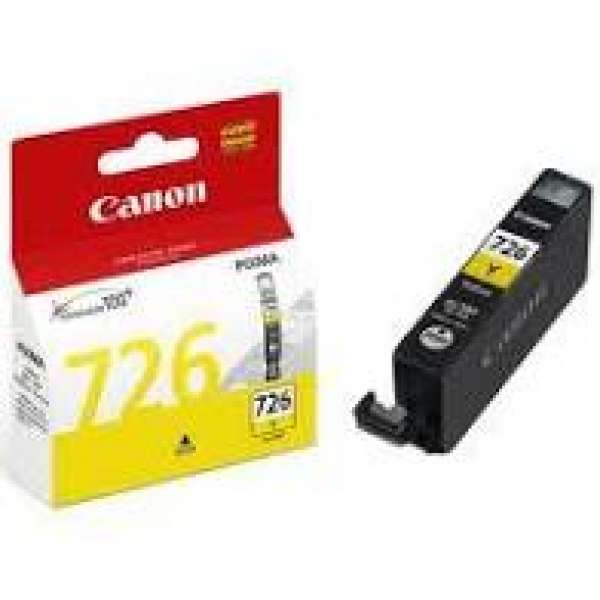 原裝 Canon CLI-726(普通裝) (黃墨) 墨盒Original Canon CLI-726 (Regular) (Yellow) ink cartridge