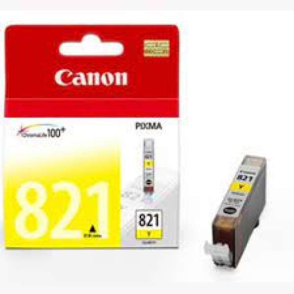 原裝Canon CLI-821 (普通裝) (黃墨) 墨盒 Original Canon CLI-821 (Regular) (Yellow) ink cartridge 