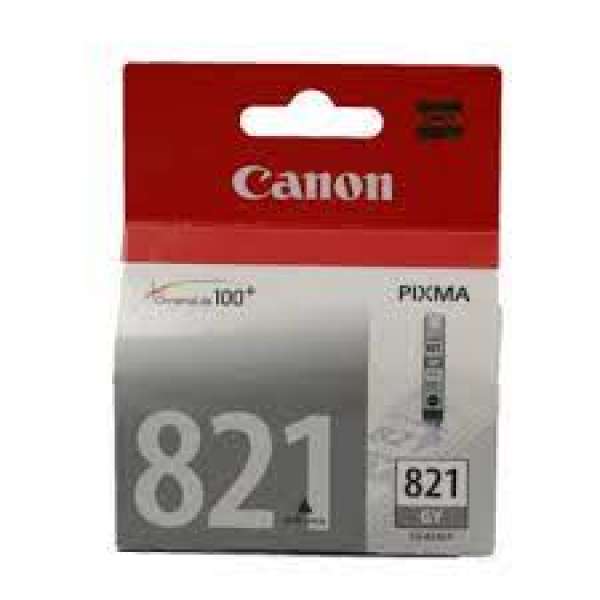 原裝Canon CLI-821 (普通裝) (灰墨) 墨盒 Original Canon CLI-821 (Regular) (Grey) ink cartridge 