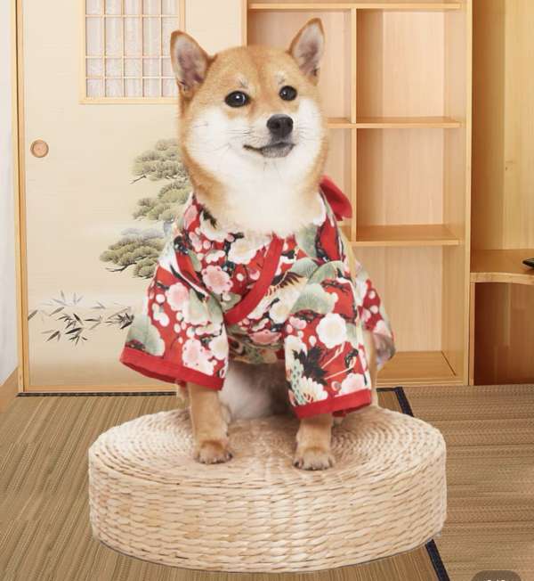 柴犬日本和服 Shiba Inu kimono 