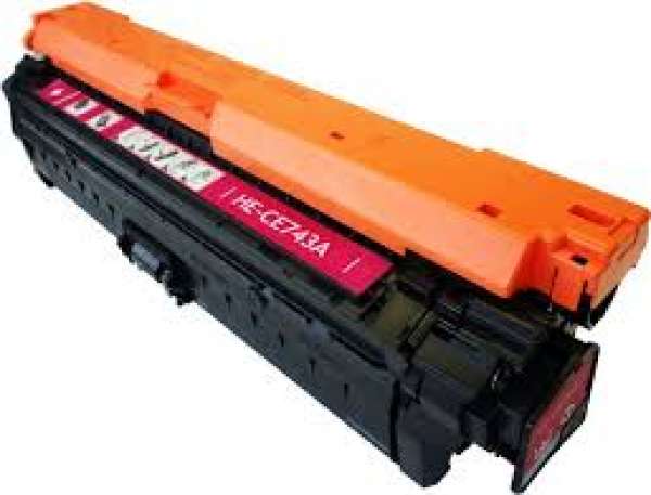 代用裝 HP CE743A (307A) (紅墨) 碳粉 Compatible HP CE743A (307A) (Magenta) toner cartridge