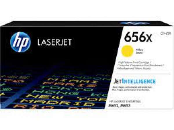 原裝 HP CF462X (656X) (黃墨) 碳粉 Original HP CF462X (656X) (Yellow) toner cartridge