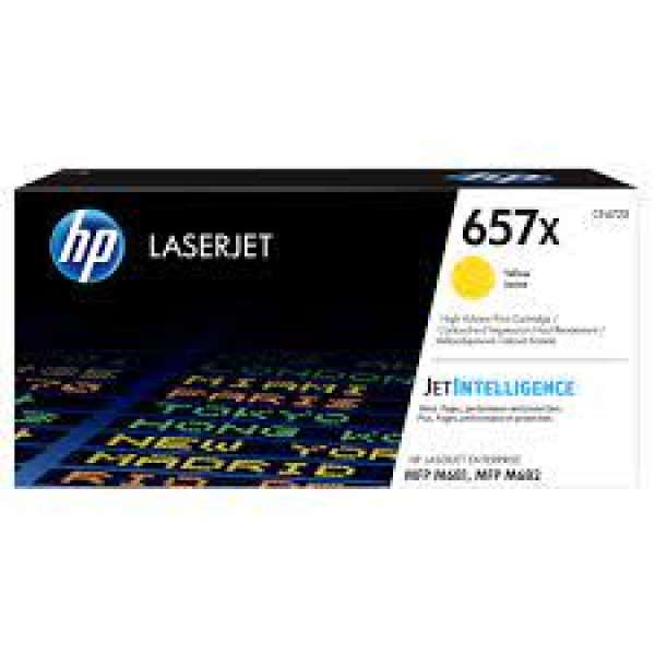 原裝 HP CF472X (657X) (黃墨) 碳粉 Original HP CF472X (657X) (Yellow) toner cartridge