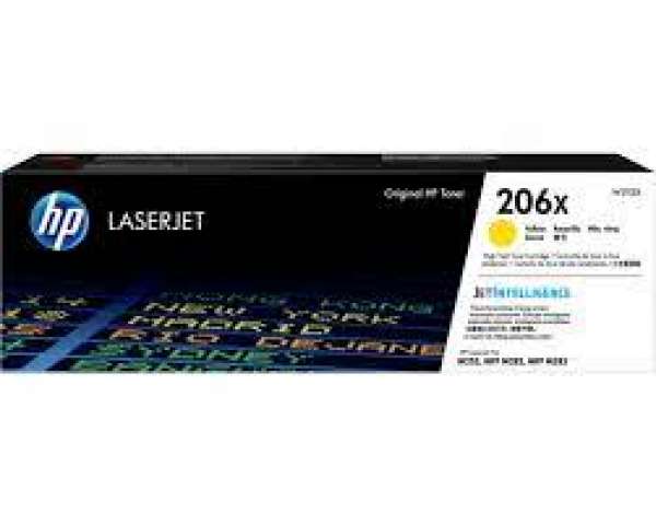 原裝 HP W2112X (206X) (黃墨) (高容量) 碳粉 Original HP W2112X (206X) (Yellow) (High Cap.) toner cartridge