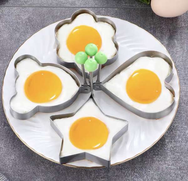 煎蛋模具 (2只裝）Fried eggs mold (2 pcs set)