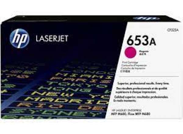 原裝 HP CF322A (653A) (黃墨)碳粉 Original HP CF322A (653A) (Yellow) toner cartridge