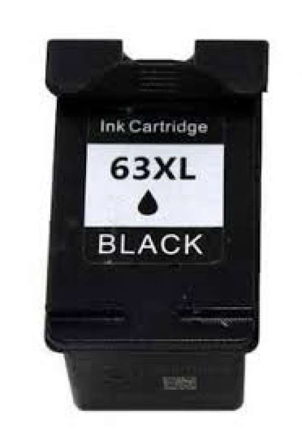 代用裝 HP  F6U64AA (63XL) (加大裝) (黑墨) 墨盒 Compatible F6U64AA (63XL)(High cap.) (Black) ink cartridge