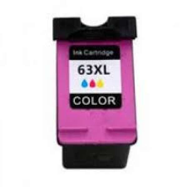 代用裝 HP F6U63AA (63XL) 加大裝 (彩色墨) Compatible HP F6U63AA (63XL) (High cap.) (Color) ink cartridge