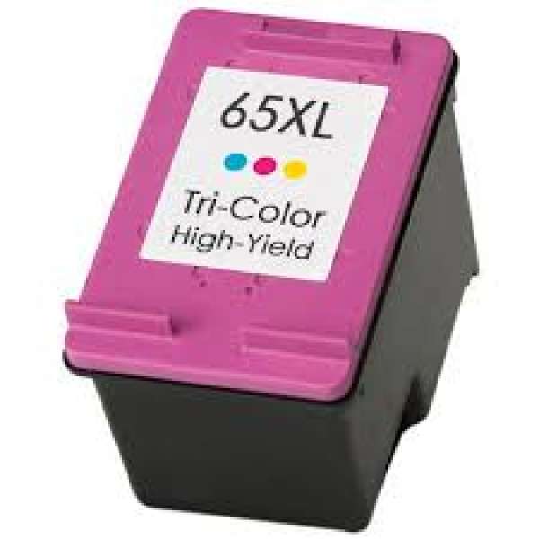 代用裝HP N9K03AA (65XL) 加大裝 (彩色墨) Compatible HP N9K03AA (65XL) (High cap.) (Color) ink cartridge