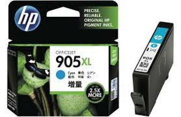 原裝 HP 905XL (T6M05AA) (藍墨)(加大裝) 碳粉 Original HP 905XL (T6M05AA) (Cyan) (High Cap.) toner cartridge