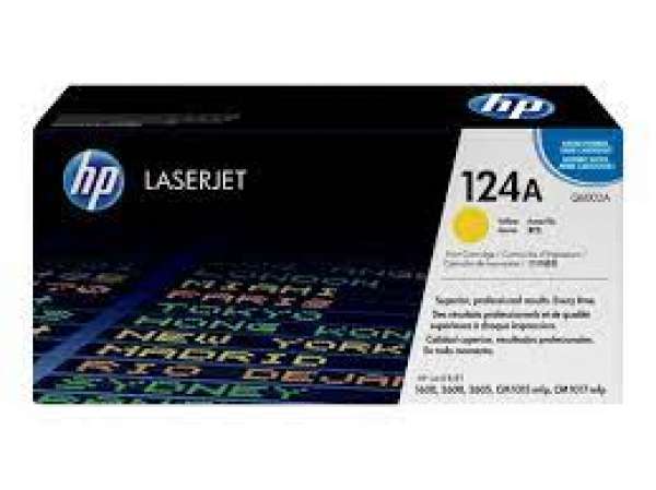 原裝 HP Q6002A(124A) (黃色)碳粉 Original HP Q6000A (124A)(Yellow) toner cartridge